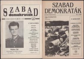 1989 A Szabad Demokraták, az SZDSZ tájékoztatójának 6. és 7. száma