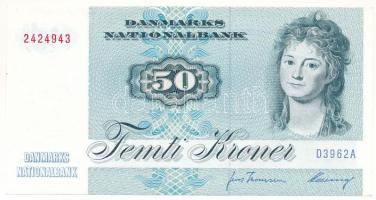 Dánia 1996. 50K "Thomasen &amp; Herly" T:UNC,AU Denmark 1996. 50 Kroner "Thomasen &amp; Herly" C:UNC,AU Krause P#50m