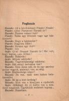 Vadnai László: 
Hacsek és Sajó. III. sorozat. [Kabaréjelenetek.]
Budapest, [1933]. A Reggeli Újság...