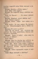 Vadnai László: 
Hacsek és Sajó. III. sorozat. [Kabaréjelenetek.]
Budapest, [1933]. A Reggeli Újság...