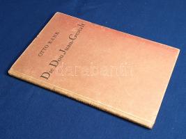 Rank, Otto: 
Die Don Juan-Gestalt.
[Lipcse] Leipzig, 1924. Internationaler Psychoanalytischer Verl...