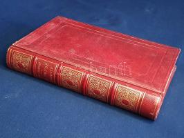 Le monde enchanté. Choix de douze contes de fées de Perrault, L'Héritier, D'Aulnoy, De La Force, De Caylus, Leprince de Beaumont. Prédécé d'une histoire des fées et de la littérature féerique en France par M. De Lescure. Ouvrage orné de 37 gravures d'apres les dessins de A. Gaillard. Paris, 1883. Libraire de Firmin-Didot et Cie. 1 t. (hártyapapírral védett címkép) + [6] + LXXX + 432 + [2] p. + 12 t. Első kiadás. Illusztrált mesegyűjteményünk a XVII-XVIII. századi francia tündérmesék legjavát adja közre, Adolphe de Lescure francia művelődéstörténész, író, szerkesztő alapos bevezetésével. Díszesen aranyozott gerincű, vaknyomásos kiadói bőrkötésben, aranyozott lapszélekkel. Szép példány.