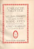 Jessen, Jarno - Bell, Malcoml - Klein, Rudolf: 
Englische Meister: William Hogarth, Sir Edward Burn...