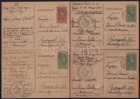 1942-1944 Kolozsvár, Józan Miklós (1869-1946) erdélyi magyar unitárius püspök 28 db saját kezűleg megírt levelezőlapja
