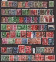 Norvégia, Dánia, Finnország kb 640 db bélyeg az 1875-2006 közötti időszakból, 3 db kétoldalas nagyalakú berakólapon (Mi EUR ~310.-)