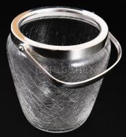 Jegecüveg jégtartó, m: 12 cm