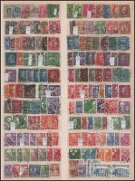 Svédország kb 500 db bélyeg az 1872-2000 közötti időszakból, 2 db kétoldalas nagyalakú berakólapon (Mi EUR ~650.-)