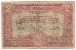 1919. Kecskemét 2K pénzutalvány "A 009 0084" T:VG Adamo KEC-3.1
