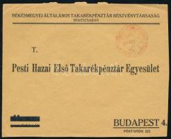 1930 Levél nagyméretű irredenta levélzáróval