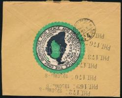 1930 Levél nagyméretű irredenta levélzáróval