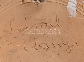 Teimel Óbánya fali dísztányér, jelzett, d:29 cm