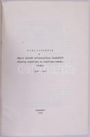 Mátéfy Györkné - Schumayer Izolda (összeáll.): Bibliográfia a Bárczi Gusztáv Gyógypedagógiai Tanárké...