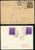 1938 21 db "UNGVÁR VISSZATÉRT" bélyegzés