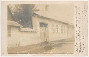 1917 Selmecbánya, Schemnitz, Banská Stiavnica; ház / house. photo (felületi sérülés / surface damage)