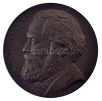 1968 "Karl Marx 1818-1883 / zum 150 geburtstag 1968" (Karl Marx születésének 150. évfordulójára) kétoldalas bronz emlékérem Szign.: Weiss (63mm) T:AU 1968. "Karl Marx 1818-1883 / zum 150 geburtstag 1968" (For the 150th anniversary of the birth of Karl Marx) double-sided bronze commemorative medal Sign.:Weiss (63mm) C:AU