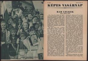 1938 A hazatért Felvidék. III. rész: Munkács, Ungvár, Beregszász. Képes Vasárnap 48. sz. Bp., 1938, ...