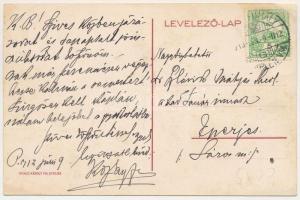 1913 Pazdics, Pazdicsovce, Pozdisovce (Nagymihály, Michalovce); Weinberger Jenő és Szirmay kastélya,...