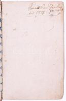 XVIII. század közepe - második fele Publius Vergilius Maro művei: Publii Virgilii Maronis Bucolica: Ecologa I-X, Publii Virgilii Maronis Georgicorum, Publii Virgilii Maronis Aeneidos: Liber I-XII. hn., én., nyn., 368 p. Latin nyelven. Az elülső szennylapon 1805-ös possessori bejegyzéssel. Korabeli félbőr-kötésben, kopott borítóval, hiányzó címlappal, az első lap nagyrésze hiányzik, a szöveget kézzel pótolták.