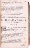 XVIII. század közepe - második fele Publius Vergilius Maro művei: Publii Virgilii Maronis Bucolica: ...