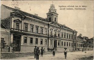 1914 Felsőbánya, Baia Sprie; Irgalmas nővérek tan és leánynevelő intézete / girl school (fl)