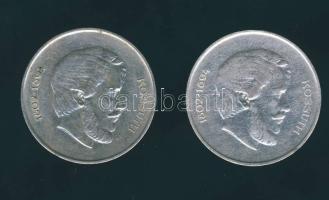 1947. 5Ft Ag "Kossuth" (2x) T:2-,3