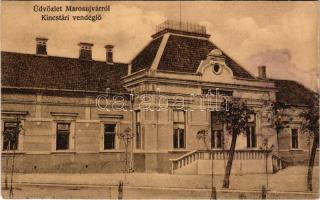 1918 Marosújvár, Uioara, Ocna Mures; Kincstári vendéglő / treasury restaruant s: C. Jandl (r)