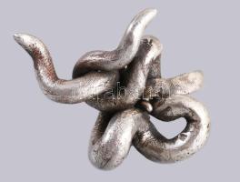 Horetzky (1969-): Ezüst (Ag) gyűrű. 999 ezrelékes öntött ezüst, jelzés nélkül, nettó 72g