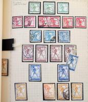 Jugoszlávia és Horvátország 1945 előtti gyűjtemény albumban. Érdekes anyag sok extrával. / Yugoslavi...