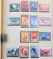 Jugoszlávia és Horvátország 1945 előtti gyűjtemény albumban. Érdekes anyag sok extrával. / Yugoslavi...