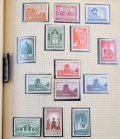 Jugoszlávia és Horvátország 1945 előtti gyűjtemény albumban. Érdekes anyag sok extrával. / Yugoslavi...