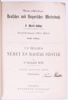 Ballagi Mór: Uj teljes német és magyar szótár. Német-magyar rész. + Uj teljes magyar és német szótár...