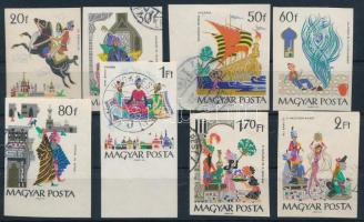 1965 Mese (III.) hiányos vágott sor, 3Ft nélkül