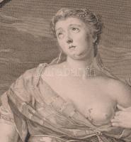 Catherine de Seine, Epouse du Sr Dufresne (színésznő) nagy méretű XVIII. századi rézmetszet Lépicé m...