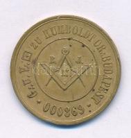 1900 k. "G.: u. V.: zu HUMBOLDT OR.: BUDAPEST - 000869 / PRAESENZ MARKE - XXV - 000879" a ...