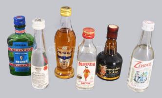 6 darab mini ital, bontatlan.