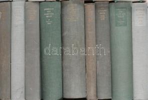 Jahrbuch der Auktionspreise für Bücher. (Német könyvaukciós árak katalógusa) 33 kötet az 1950-es éve...