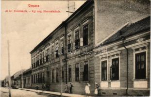 Versec, Werschetz, Vrsac; M. kir. főreáliskola / Kgl. Ung. Oberrealschule / school