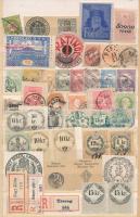 Magyar illetékbélyeg gyűjtemény berakólapon