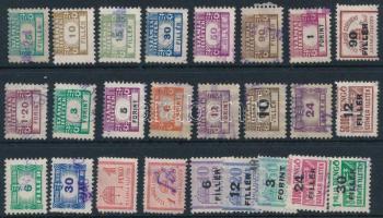 1946 Számlailleték bélyeg sor