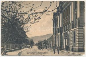 1911 Csíkszereda, Miercurea Ciuc; Igazságügyi palota. Svoboda Miklós kiadása, Biró József felvétele / Palace of Justice (EM)