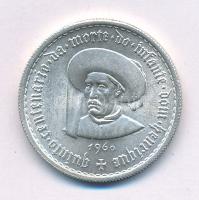 Portugália 1960. 5E Ag T:AU Portugal 1960. 5 Escudos Ag C:AU KM# 587