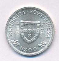 Portugália 1960. 5E Ag T:AU
Portugal 1960. 5 Escudos Ag C:AU
KM# 587