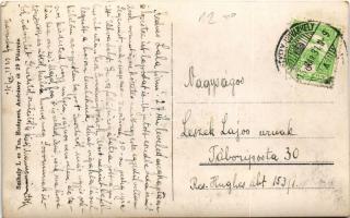 1915 Pöstyén, Piestany; sebesült katonák, katona kerekesszékben. Székely L és Társa kiadása / WWI Au...