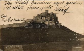 Szepesváralja, Spisské Podhradie; vár / Spissky Hrad / castle. Kucek 2131. photo (vágott / cut)