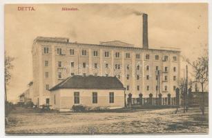 1943 Detta, Ghedu, Deta; Műmalom. Ballon József kiadása / mill (r)