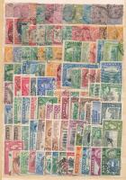 Jamaica 205 db klf bélyeg közepes berakólap mindkét oldalán