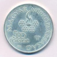 1984. 500Ft Ag "Téli Olimpiai Játékok - Szarajevó" T:BU patina Adamo EM76