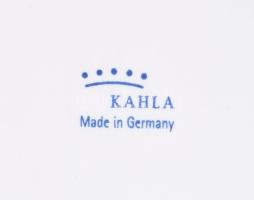 Kahla porcelán rechaud, jelzett, hibátlan, 17,5x17,5 cm