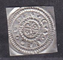 I.Géza 1074-1077. ÉH 13. Denár csegely! Ag MÉE-kiadás T:1 RRR! Csak 25db volt verhető! 4. számú tanúsítvánnyal.