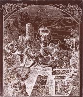 Fa italszervírozó szett dobozában, 16x14 cm